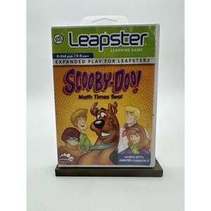 Leapfrog Leapster Scooby-Doo! Math Times Two! Learning Game Cartridge‎ Age 5-8